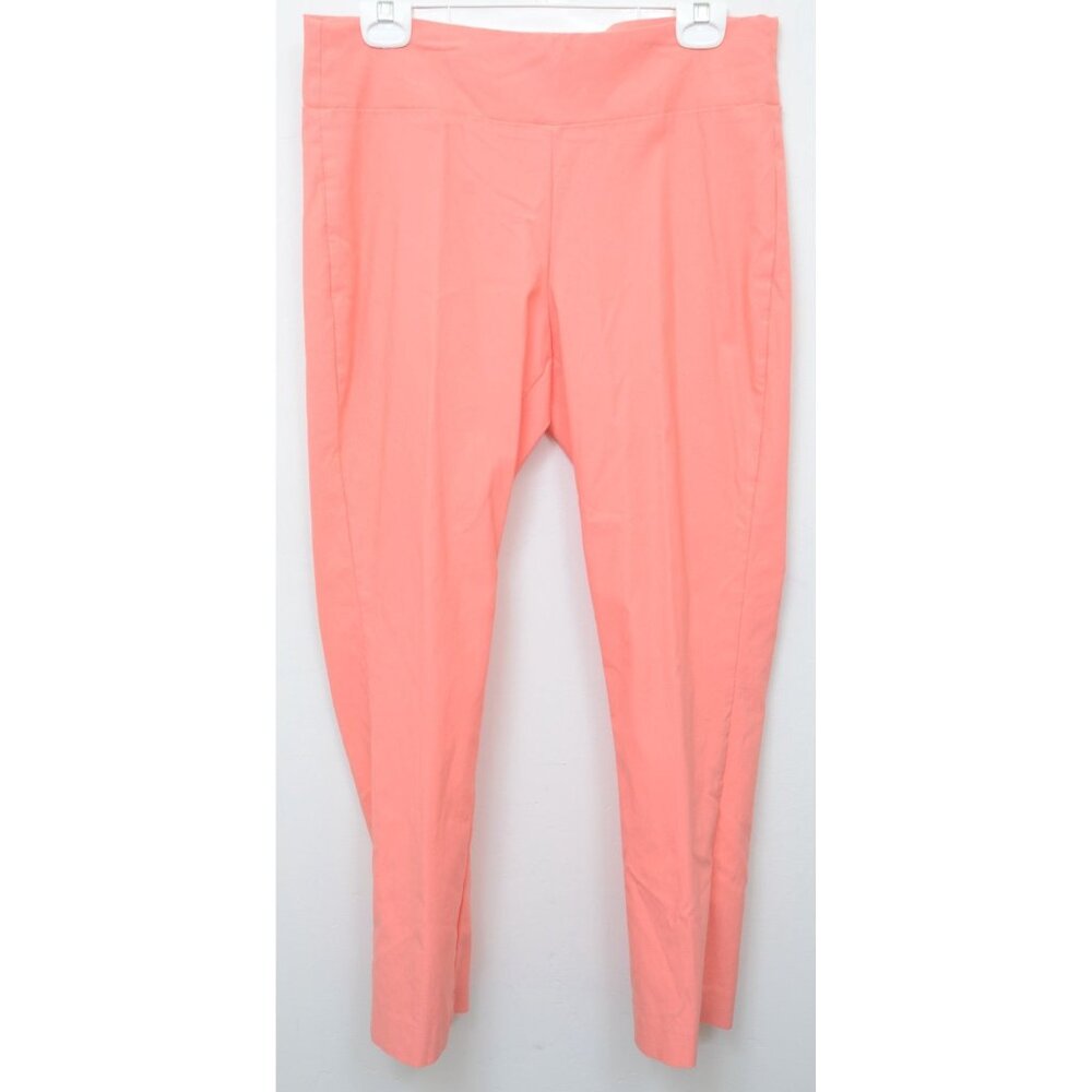 Chadwicks of Boston Petite Coral Pull-on Pants Size 14P Summer Spring Vacation